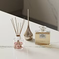 Elegant Daily Fragrance Products With Glass Diffuser Reed Sticks And Perfume Bottle