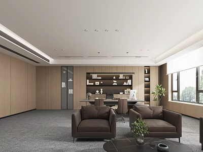 President's Office General Manager's Office 3d model