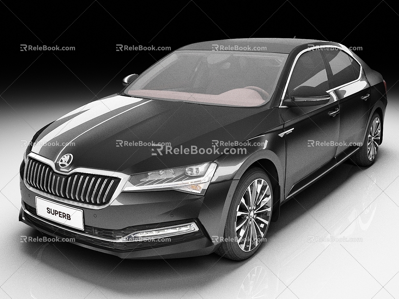 Skoda Speedway 2020 Sedan Car 3d model