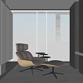 Single Chair Single Chair Leisure Chair Single Sand Recliner Chair Stool Dining Table and Chair Desk and Chair Lazy Sofa Multi-Person Sofa Floor Lamp 3d model