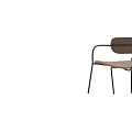 Modern Bar Stools Design With Metal Frames Wooden Backrests And Colored Seats