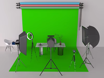 Modern Studio 3d model