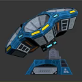 Modern Sci-Fi Items Sci-Fi Components High-Tech Components Sci-Fi Equipment 3d model