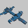 Advanced Modern Fighter Jet With Aerodynamic Design Multiple Engines And Wing Lights