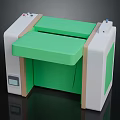 Modern Other Equipment with Green Top White Frame and Digital Control Panel