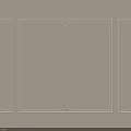 Off White Gypsum Molding Frames With Ornate Decorative Patterns For Interior Design