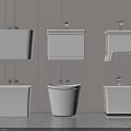 Various White Toilet Designs Displayed In Modern Bathroom With Different Styles
