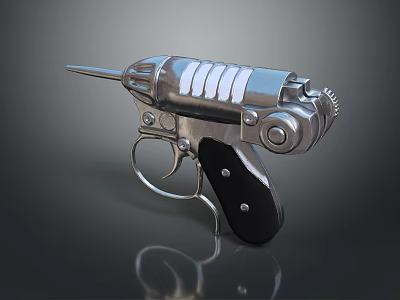 Anesthesia Gun Syringe Gun Infusion Gun Needle Medical Items 3d model