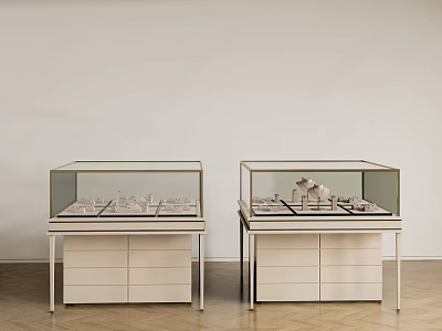 Jewelry Display Cabinet Jewelry Cabinet 3d model