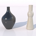 Modern Ceramic Ware Bottle 3d model