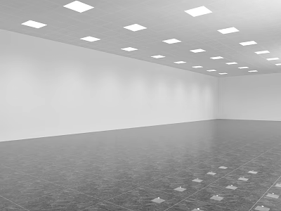 Office area renderings 3d model