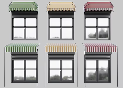 Modern Canopy Awning 3d model