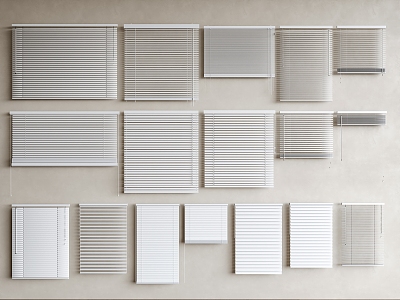 Modern Minimalist Venetian Blinds Rolling Venetian Blinds Curtain Shangri-La Curtain Dream Curtain model