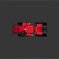 Modern Red Tracked Agricultural Machinery Featuring Spacious Cab And Durable Design