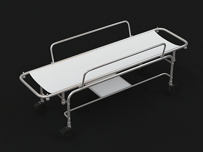 Modern Stretcher Bed 3d model