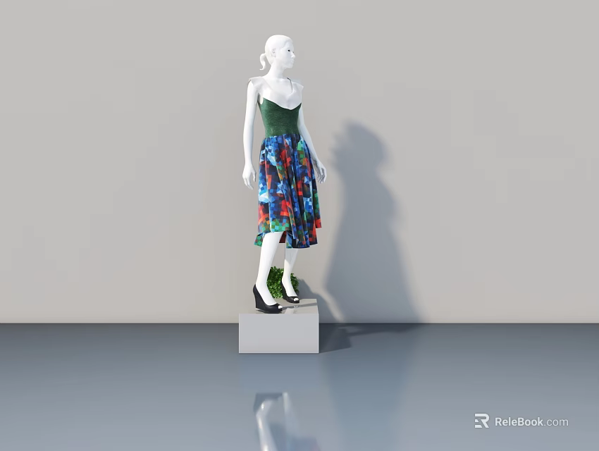 Modern Interior Hinged Door Design With Glass Panel And Wooden Frame 3d model