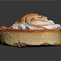 Delicious Golden Crust Tart With Creamy Filling And Caramelized Meringue Swirls