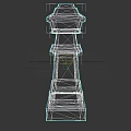 Ancient Ornate Stone Pillar With Intricate Carved Details And Design