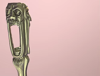Staff 3d model