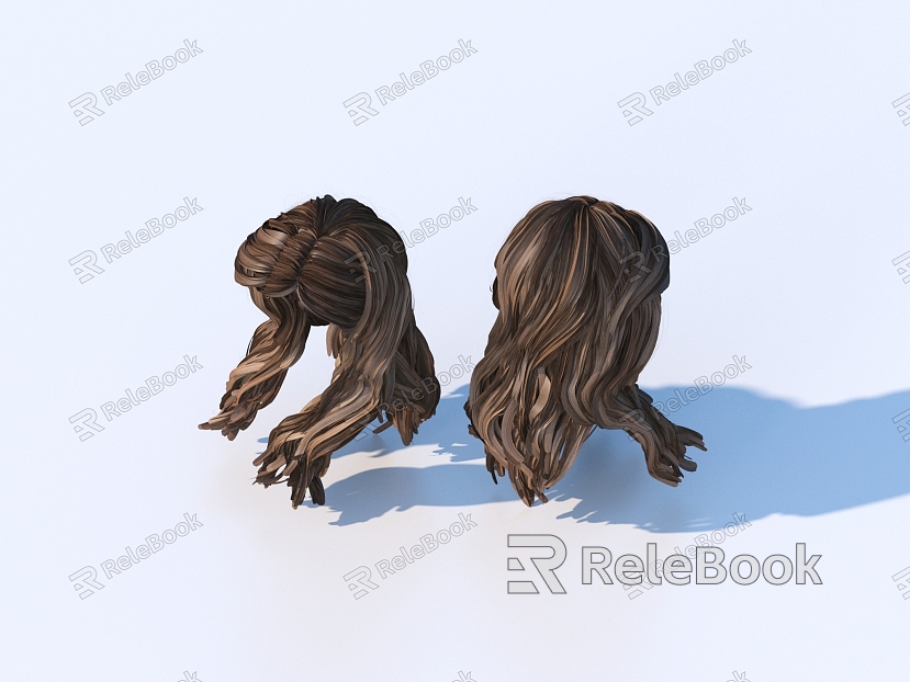 Hair Wig Hair Set model