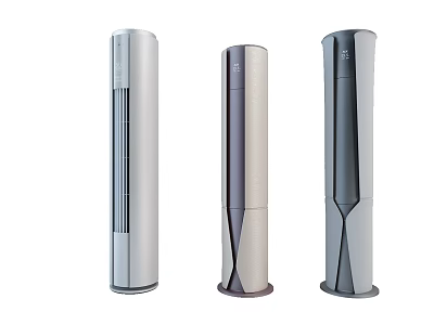Modern Vertical Air Cooler Fans With Sleek Design And Multiple Styles 3d model