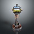 science fiction nuclear reactor science fiction item science fiction component high-tech component science fiction equipment science fiction scene 3d model