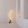 Modern lamp combination line floor lamp table lamp combination 3d model