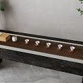 New Chinese Tea Set 3d model