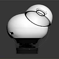Intuitive EVO In Ear Headphones With White Black Design And Red Accent