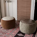 Wind round stool 3d model