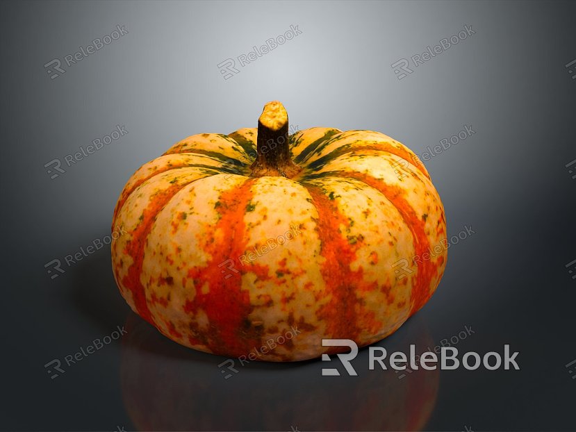 Pumpkin Pumpkin Cartoon Pumpkin Anime Pumpkin Style Pumpkin Fantasy Style Pumpkin Vegetable model