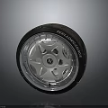 High Quality Shiny Silver Car Parts Wheel Rim And Trilok Care Tire With Spoke Design
