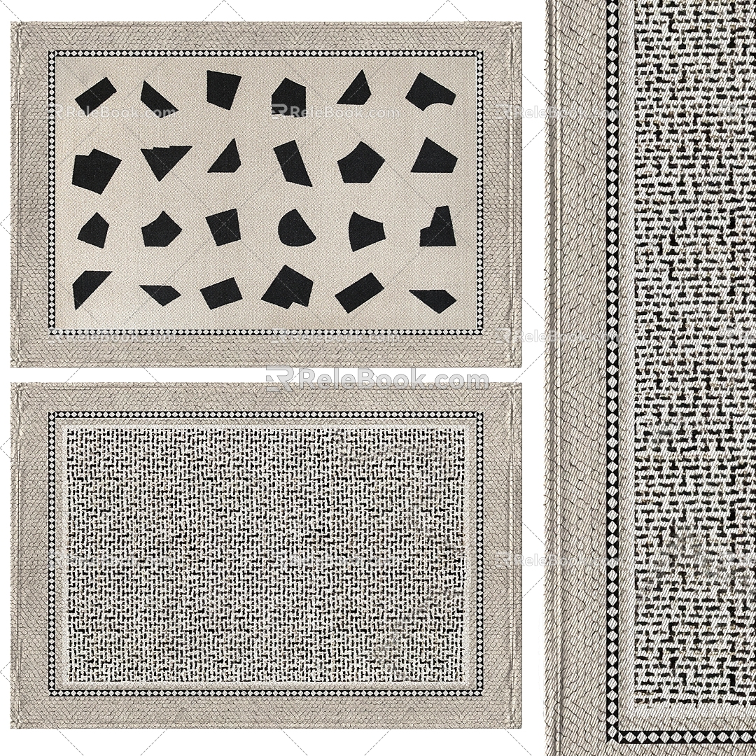 Square carpet model