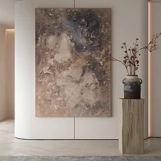 Quiet decorative painting 3d model