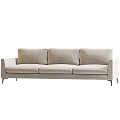 Modern Simple Double Sofa Sofa Simple Sofa Casual Sofa Living Room Sofa 3d model