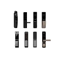 Fingerprint lock password lock anti-theft door lock smart lock electronic lock 3d model