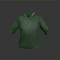 Gray Casual Hoodie With Drawstring Long Sleeves And Knit Texture