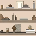 Combination of Ornaments 3d model