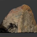 Natural Wood Stone With Rustic Textured Surface And Earthy Red Green Gray Tones