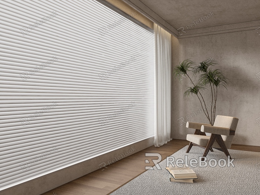 venetian blinds dream curtain leisure sofa model