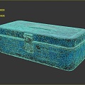 Tool Box Iron Box Iron Box Iron Trunk Box Box Box Luggage Leather Box Leather Box Container 3d model