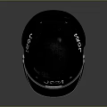 JOTI 350 Modern Black Helmet With Transparent Visor And Protective Design