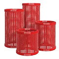 Handwoven Rattan Candle Lamps with Modern Design Various Sizes and Natural Look