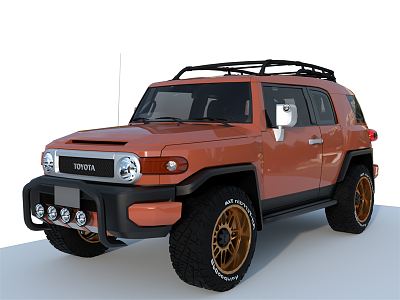 Hyundai off-road vehicle Toyota 3d model