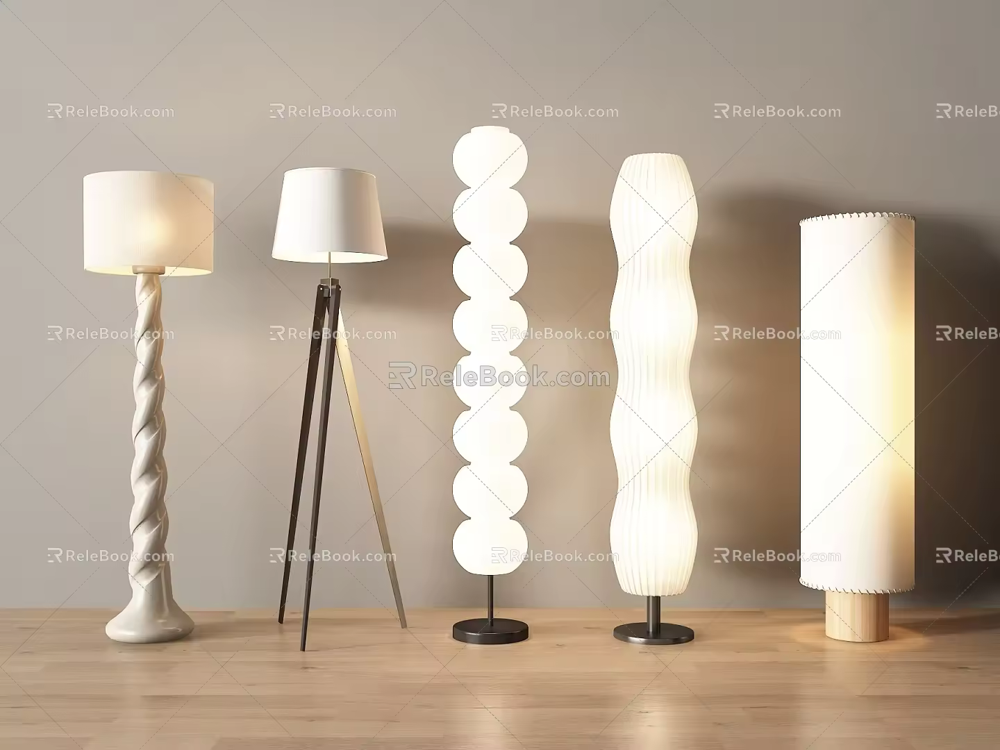Floor lamp 3d model