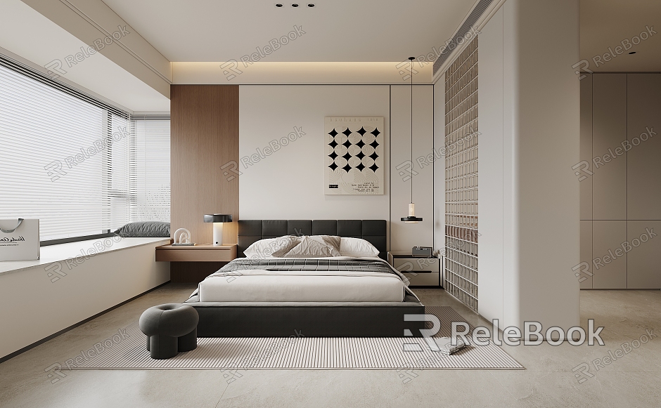 Italian Master Bedroom model