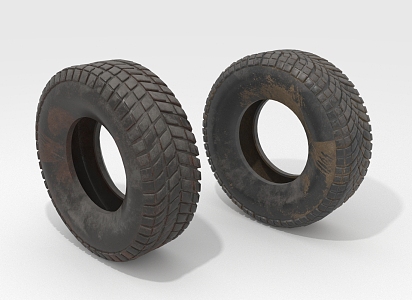 Modern Tires 3d model