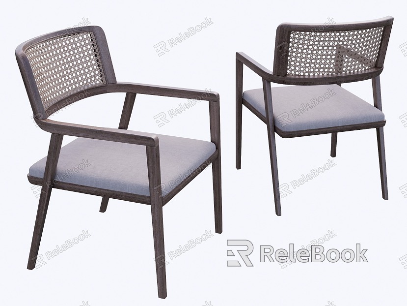 New Chinese Style Outdoor Sofa Sitting Stool model