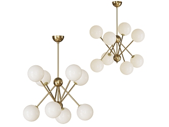 SCARLETT 4 Chandelier Entry Luxury Chandelier Metal Chandelier Ball Chandelier Decorative Chandelier Ambient Chandelier 3d model