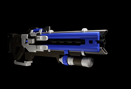 Firearms Game Overwatch Modern Rifle 3d model